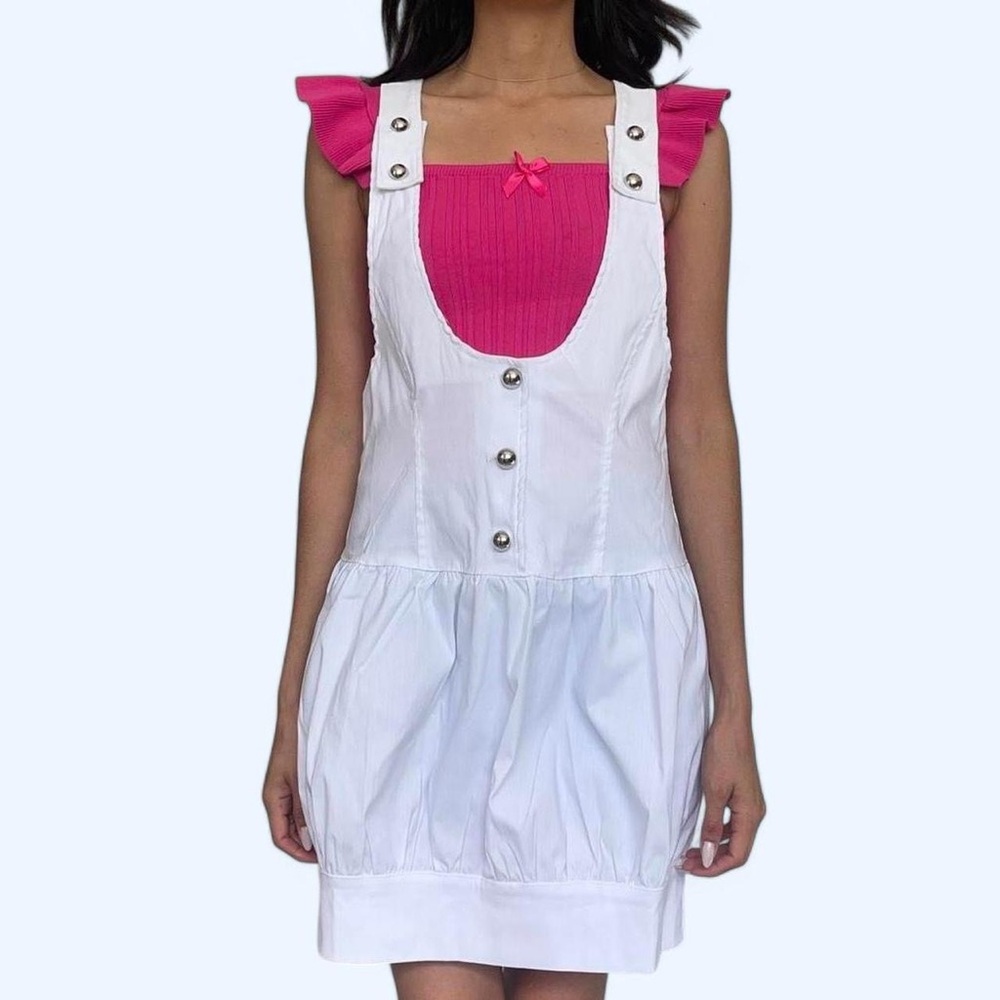 Deadstock Lydia White Sleeveless Dress